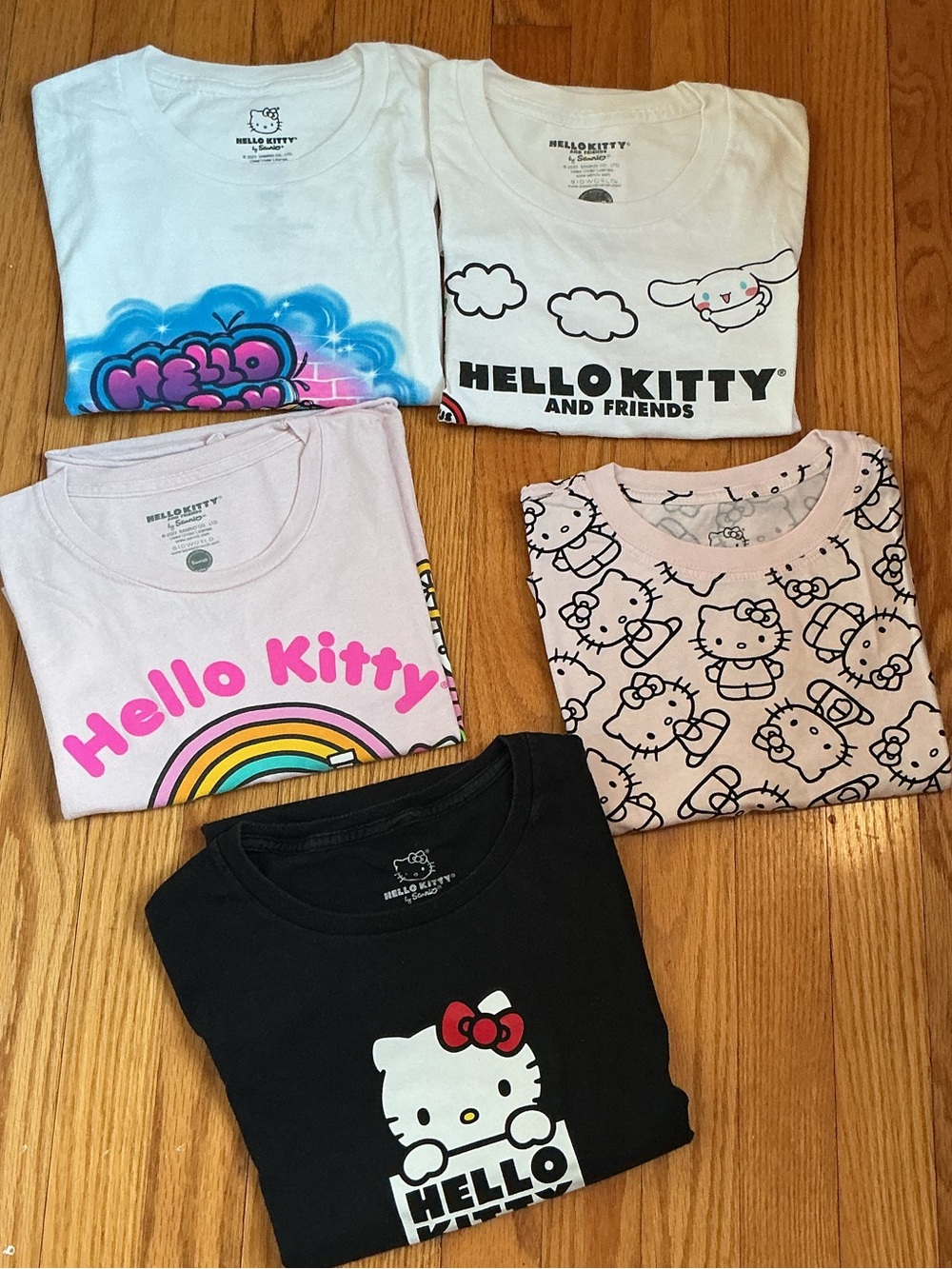 Hello kitty tee shirts